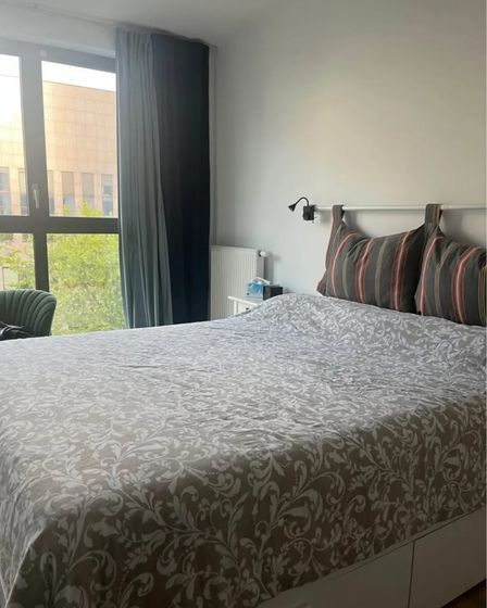 Bed frame with storage, white, 160x200cm | Beds | Brussels | 3