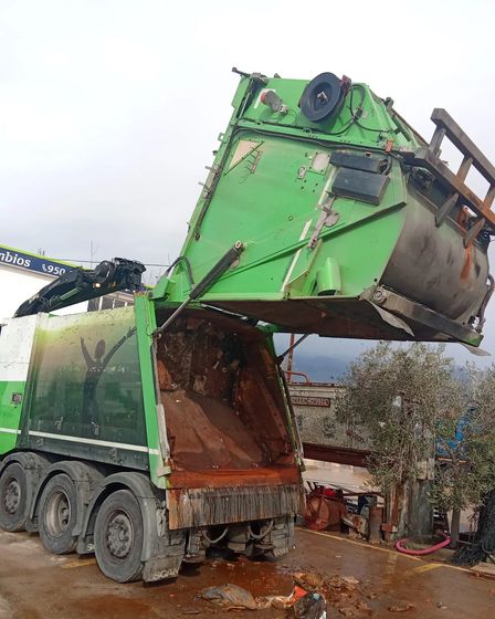 FOR SALE Used FAUN Variopress Waste Container System with HIAB 211 HIPRO Crane | Other equipment and machinery | Malaga | 2