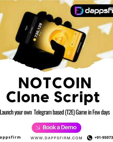 Launch Your Own Tap-to-Earn Game with Notcoin Clone Script | Other IT Services | Dnipro | 1