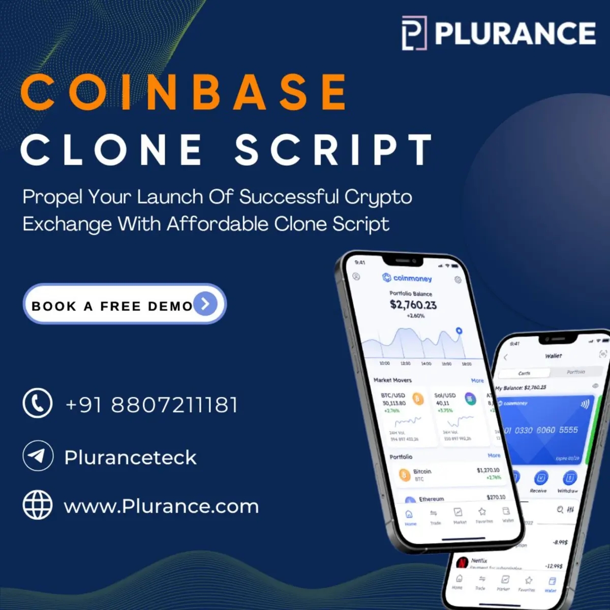 Unlock the Crypto Industry's Potential with Coinbase Clone Script | Other Services | Zagreb | 1