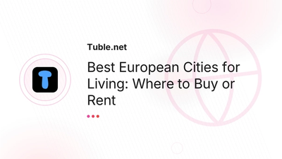 Best European Cities for Living | Property Guide