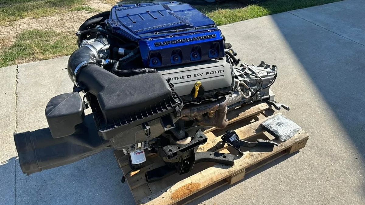 Ford Coyote Gen2 5.0L Supercharged V8 Engine Paired with TR-6060 6spd Manual Transmission For Sale | Ford | Leeds | Ad gallery (SEO) | 3