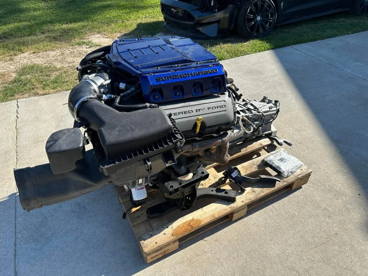 Ford Coyote Gen2 5.0L Supercharged V8 Engine Paired with TR-6060 6spd Manual Transmission For Sale | Ford | Leeds | Ad gallery (SEO) | 2