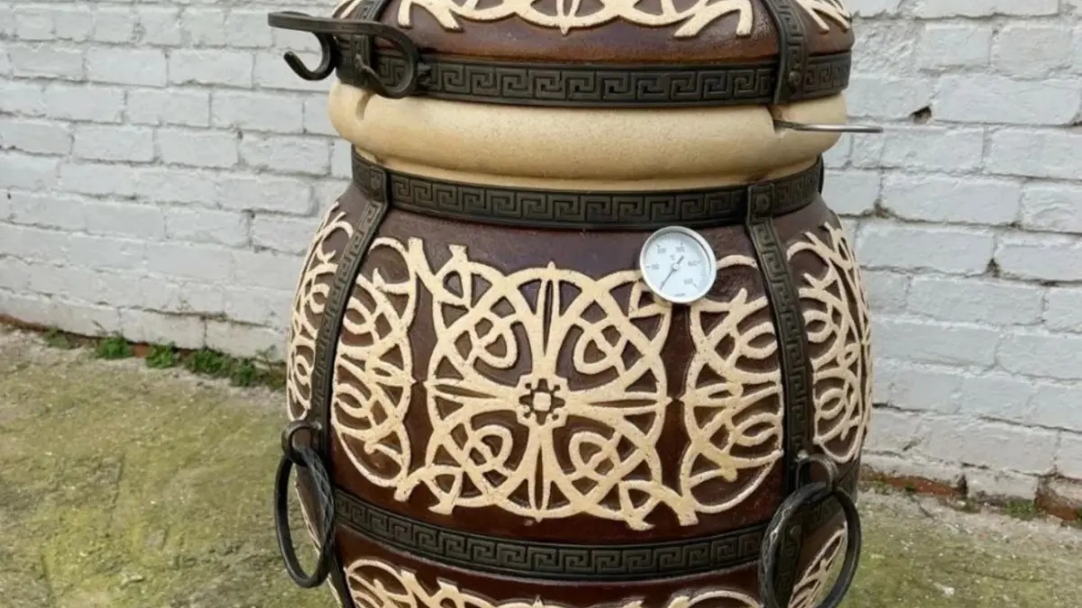 Tandoor Saffron 125L | XXL kepsninė iš ugniai atsparaus molio | Rankų darbo | Other goods for home and garden | Kaunas | Ad gallery (SEO) | 3