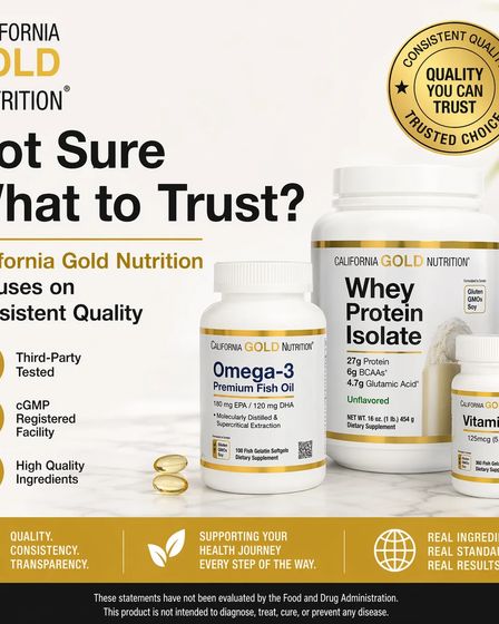 California Gold Nutrition — Quality Supplements You Can Trust | Care products | Madrid | 1