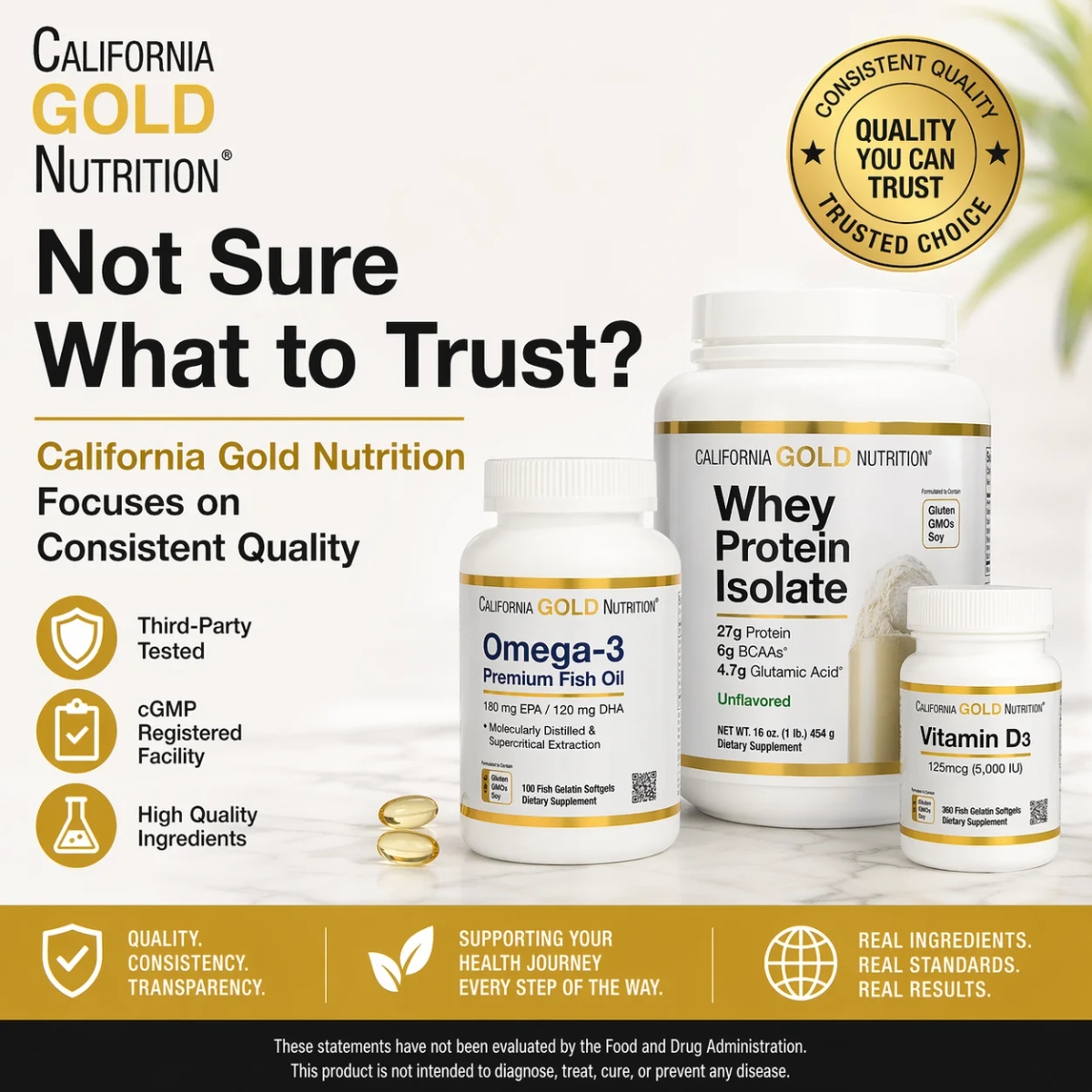 California Gold Nutrition — Quality Supplements You Can Trust | Care products | Madrid | Ad gallery (SEO) | 1