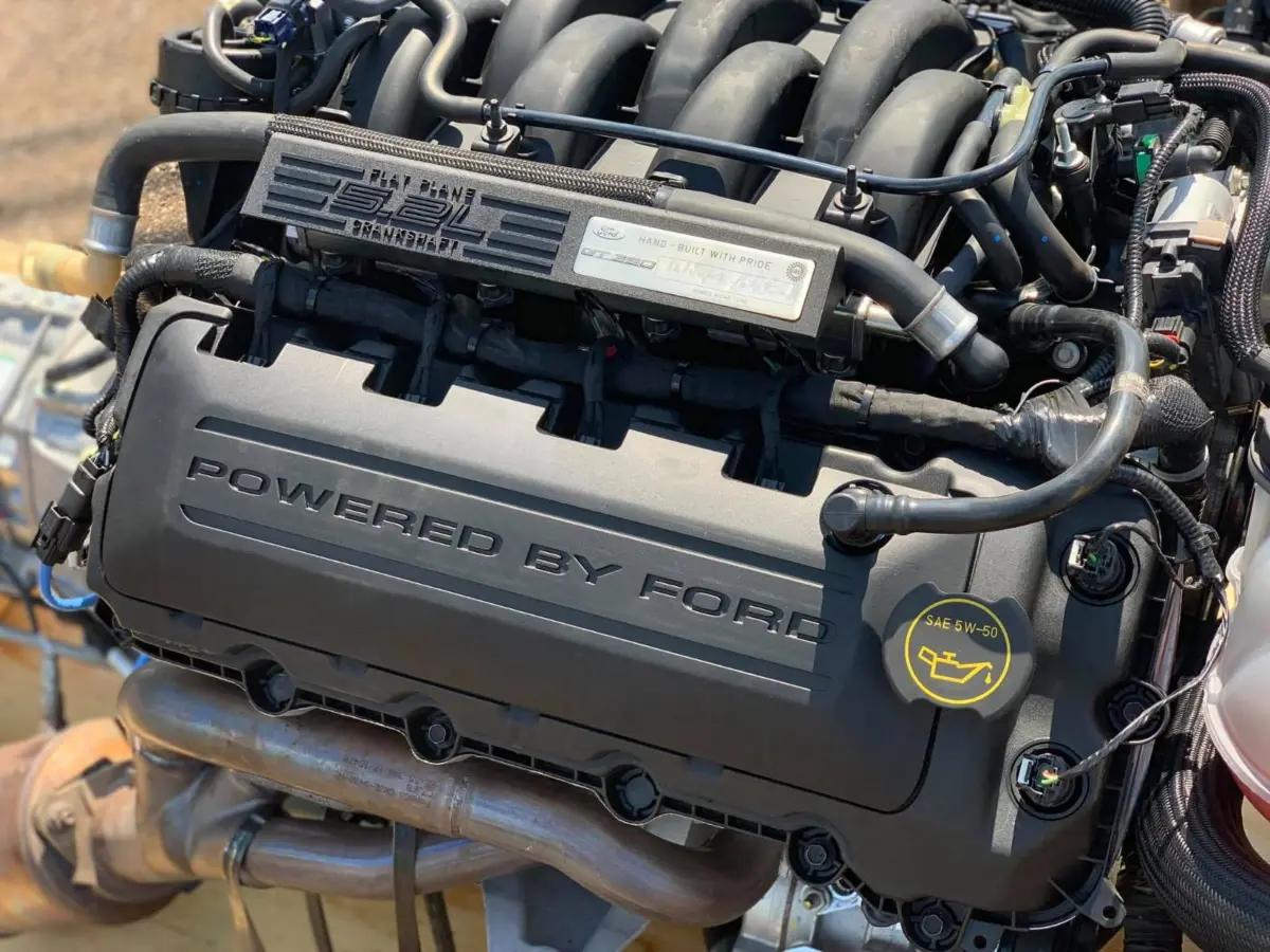ford mustang Shelby GT350 5.2l engine paired with TR6060 6spd manual transmission | Ford | Bristol | 2