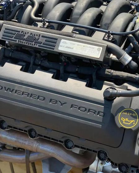 ford mustang Shelby GT350 5.2l engine paired with TR6060 6spd manual transmission | Ford | Bristol | 2
