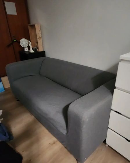 Ikea gray sofa 2 people | Sofas and armchairs | Ghent | 3