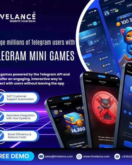 Hivelance The Leading Telegram Mini Game Development Company for Engaging Games