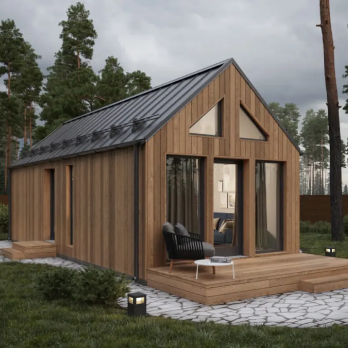 Frame Panel Modular House with 38 m² Terrace | Selling a house | Geneva | Ad gallery (SEO) | 1