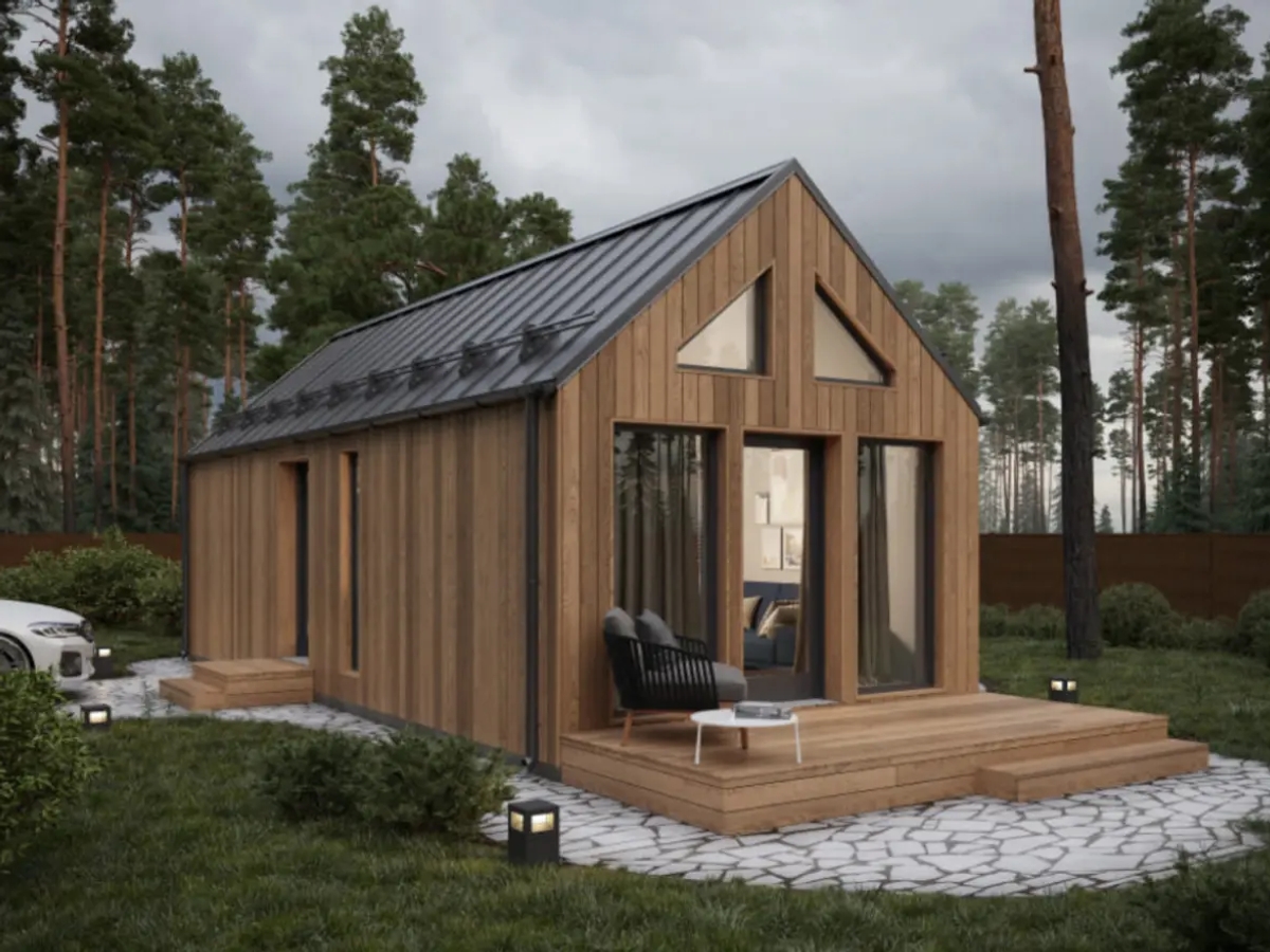 Frame Panel Modular House with 38 m² Terrace | Selling a house | Geneva | Ad gallery (SEO) | 2