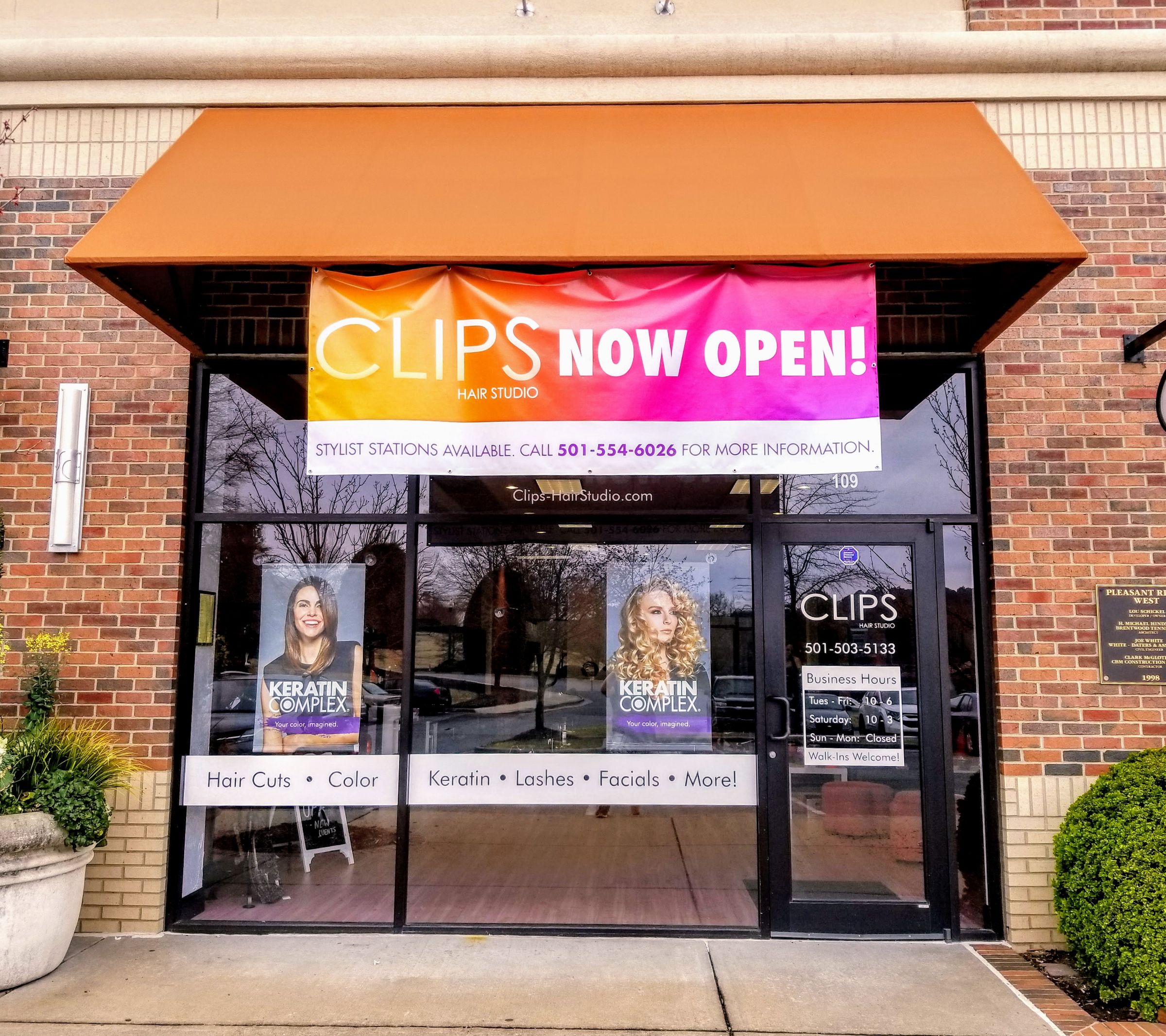 CLIPS Hair Studio We are a fullservice beauty salon!
