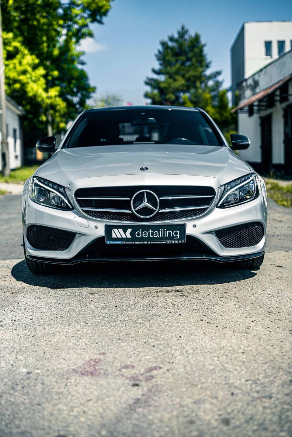 Mercedes Klasa C - realizacja MK Detailing