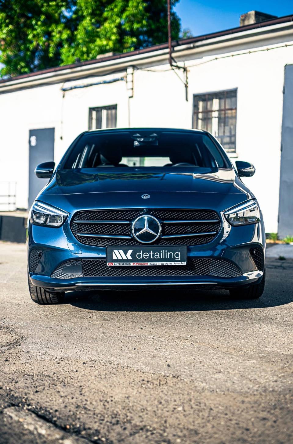Mercedes Klasa B - realizacja MK Detailing