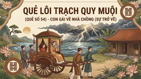 Quẻ Lôi Trạch Quy Muội (54)