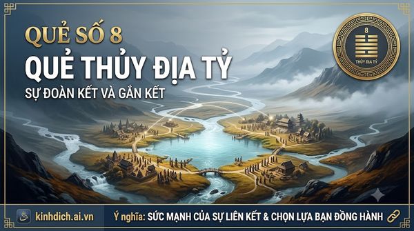 Quẻ Thủy Địa Tỷ (8)