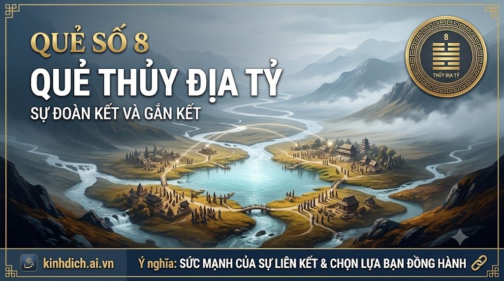 Quẻ Thủy Địa Tỷ (8)
