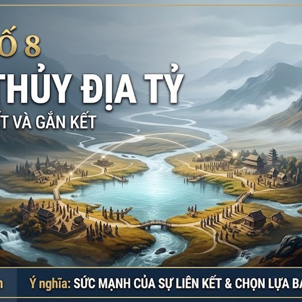 Quẻ Thủy Địa Tỷ (8)