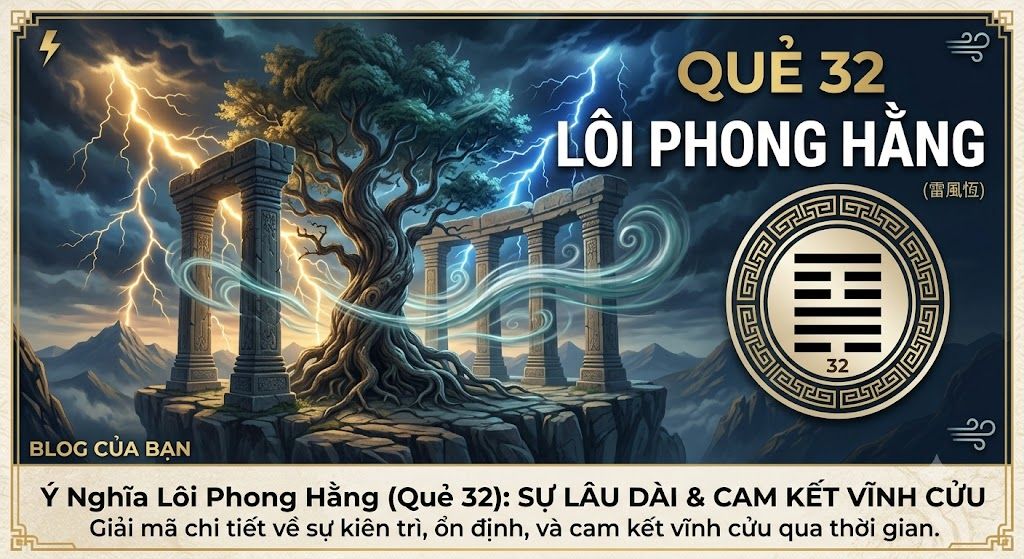 Quẻ Lôi Phong Hằng