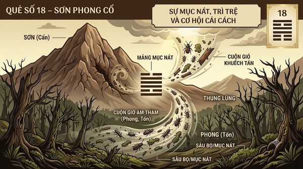 Quẻ Sơn Phong Cổ (18)
