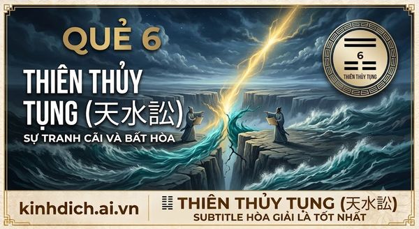 Quẻ Thiên Thủy Tụng