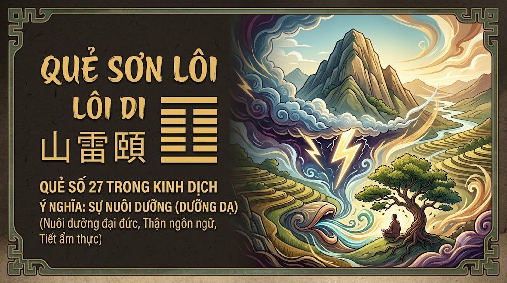 Quẻ Sơn Lôi Di (27)