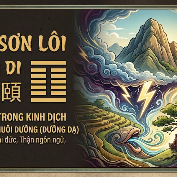 Quẻ Sơn Lôi Di (27)