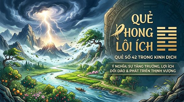 Quẻ Phong Lôi Ích (42)