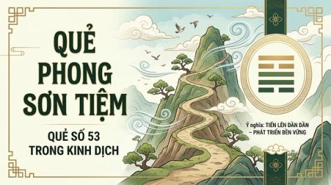 Quẻ Phong Sơn Tiệm (53)