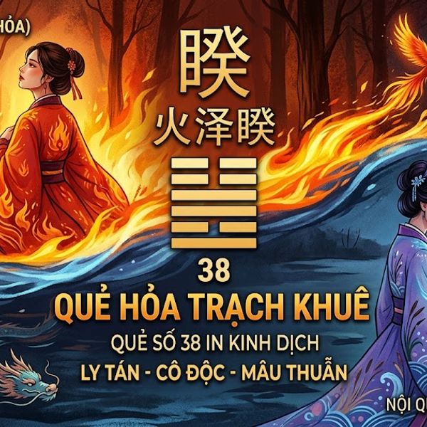 Quẻ Hỏa Trạch Khuê (38)