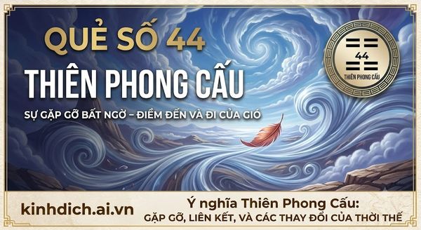 Quẻ Thiên Phong Cấu (44)