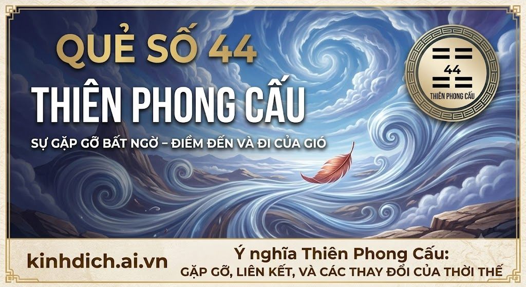 Quẻ Thiên Phong Cấu (44)