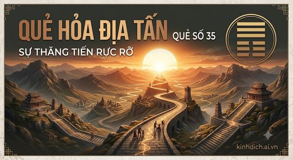 Quẻ Hỏa Địa Tấn (35)