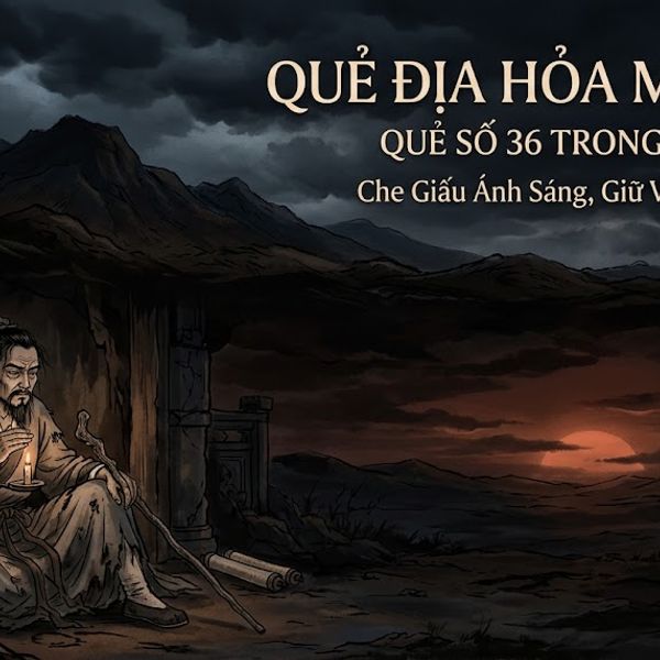 Quẻ Địa Hỏa Minh Di (36)