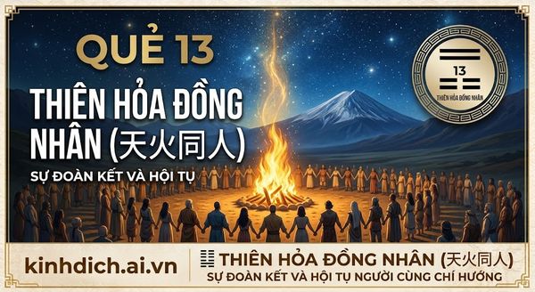 Quẻ Thiên Hỏa Đồng Nhân