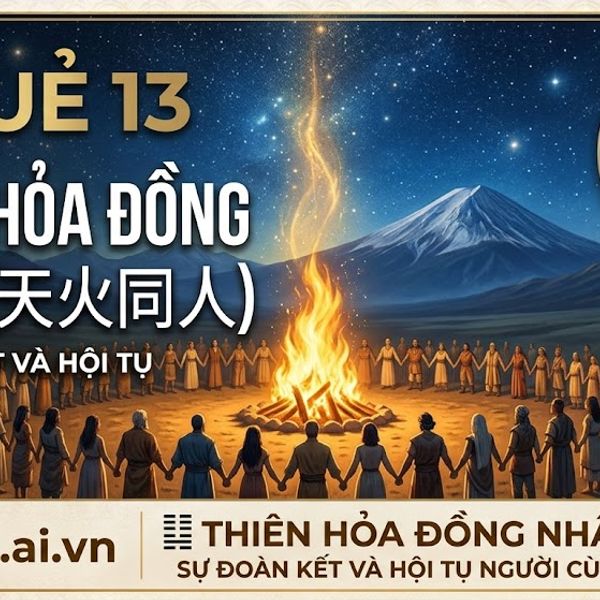 Quẻ Thiên Hỏa Đồng Nhân
