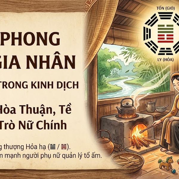 Quẻ Phong Hỏa Gia Nhân (37)
