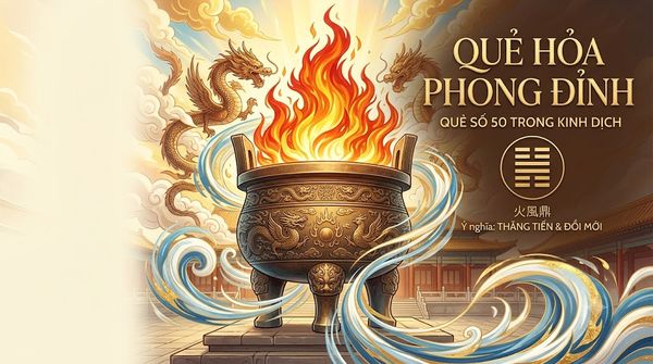 Quẻ Hỏa Phong Đỉnh (50)