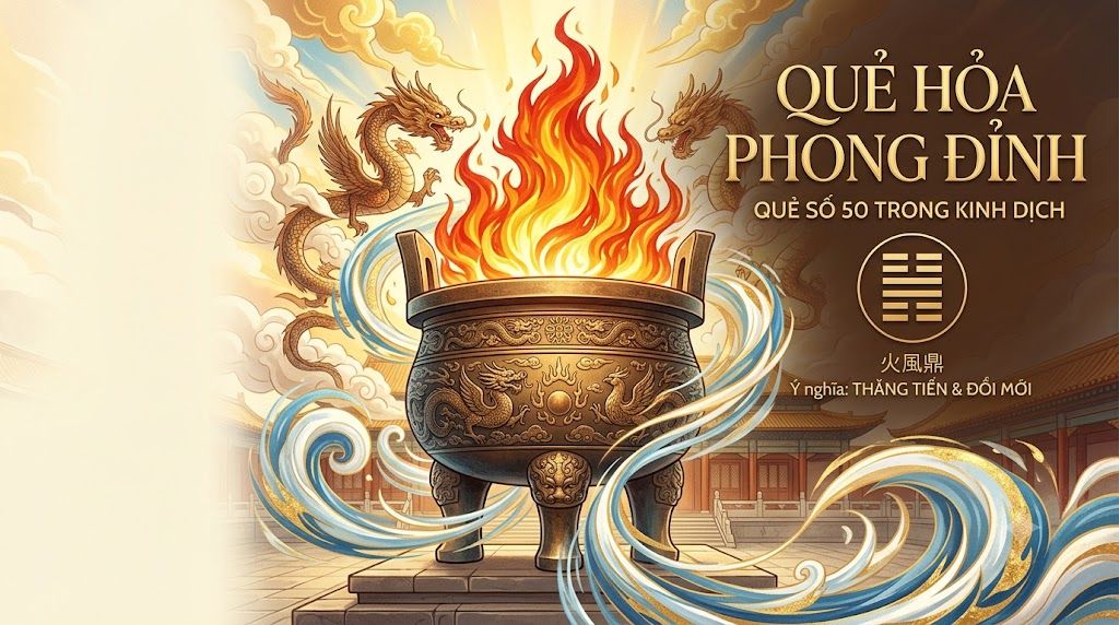Quẻ Hỏa Phong Đỉnh (50)