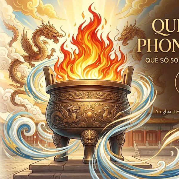Quẻ Hỏa Phong Đỉnh (50)