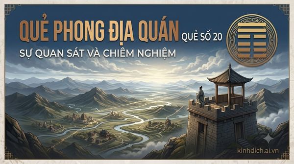 Quẻ Phong Địa Quán (20)