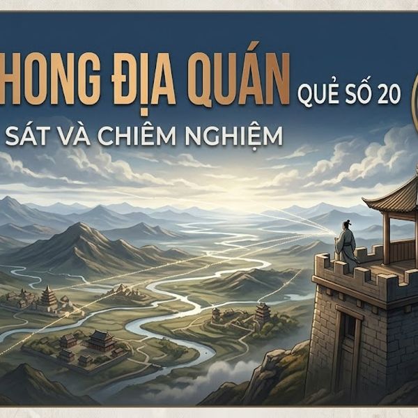 Quẻ Phong Địa Quán (20)