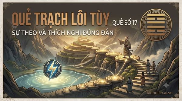 Quẻ Trạch Lôi Tùy (17)