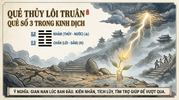 Quẻ Thủy Lôi Truân (3)
