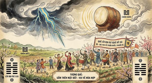 Quẻ Lôi Địa Dự (16)