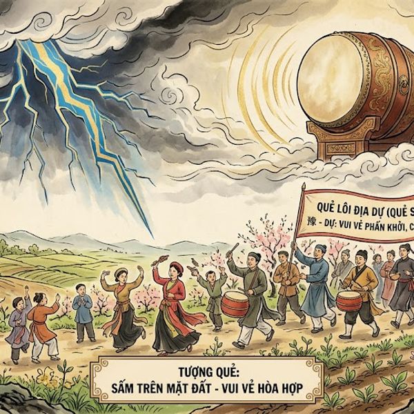 Quẻ Lôi Địa Dự (16)