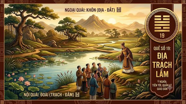Quẻ Địa Trạch Lâm (19)