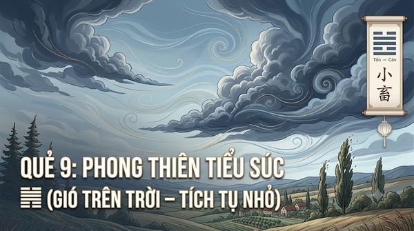 Quẻ Phong Thiên Tiểu Súc (9)