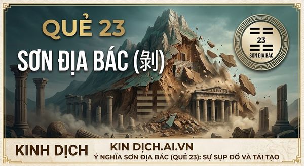 Quẻ 23 trong kinh dịch sơn địa bác